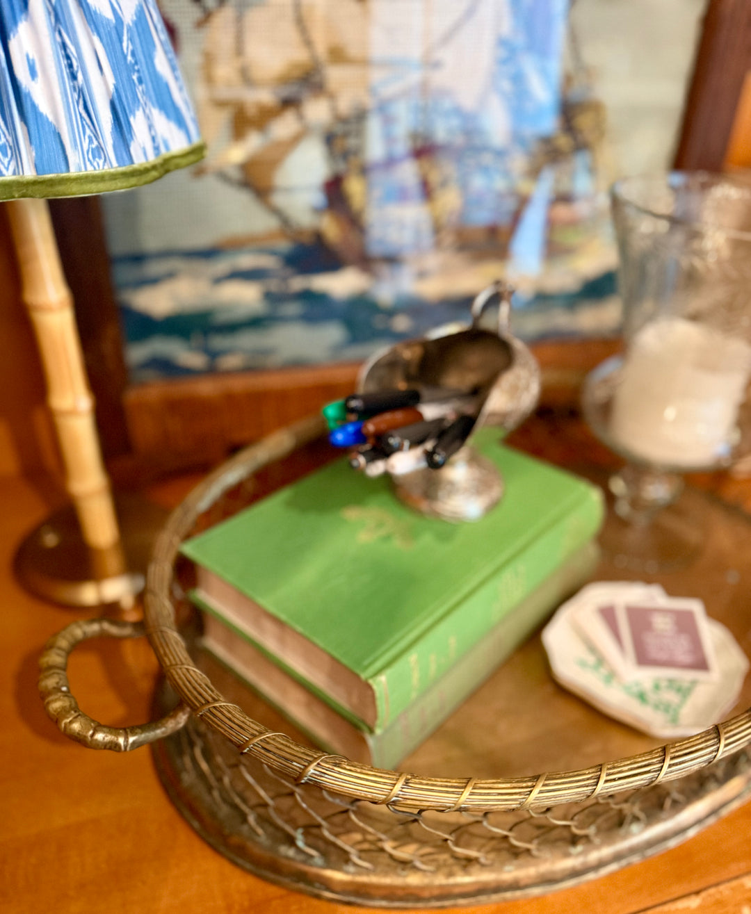 Vintage Brass tray
