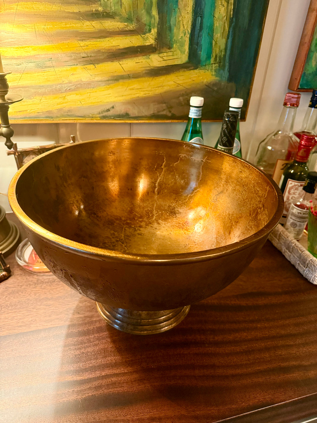 Large Coppery Bowl