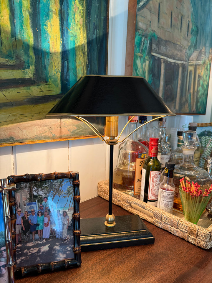 Tole Statement Lamp
