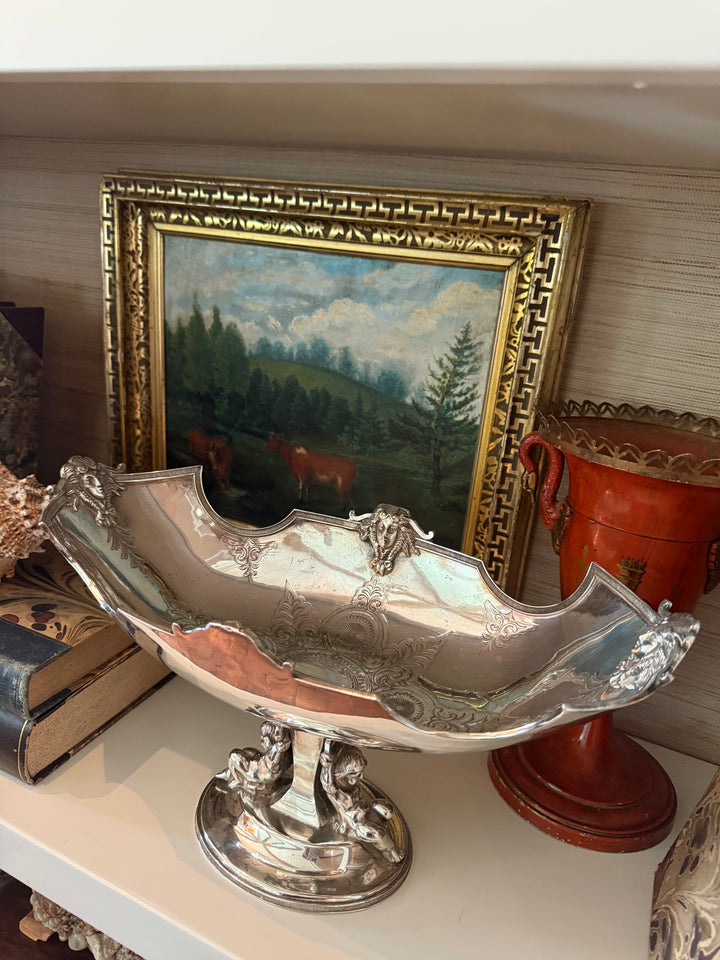 Silver Compote on Pedestal