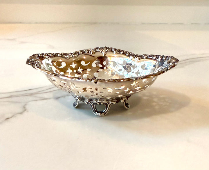 Sterling Silver Fluted Dish