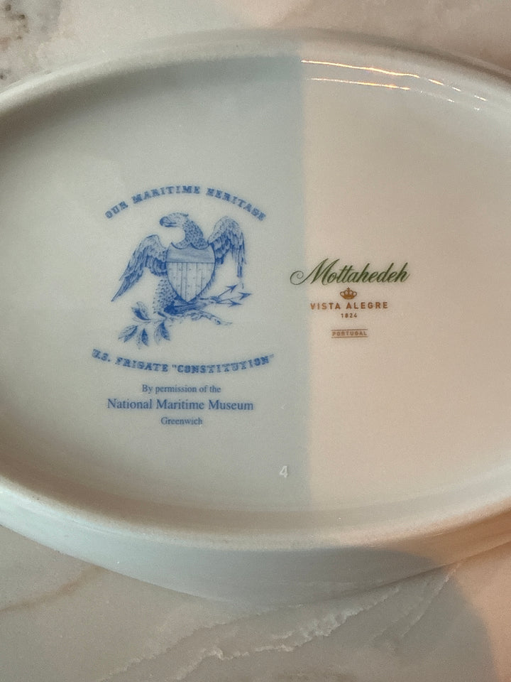 Sailing Ships Dish by Mottahedeh
