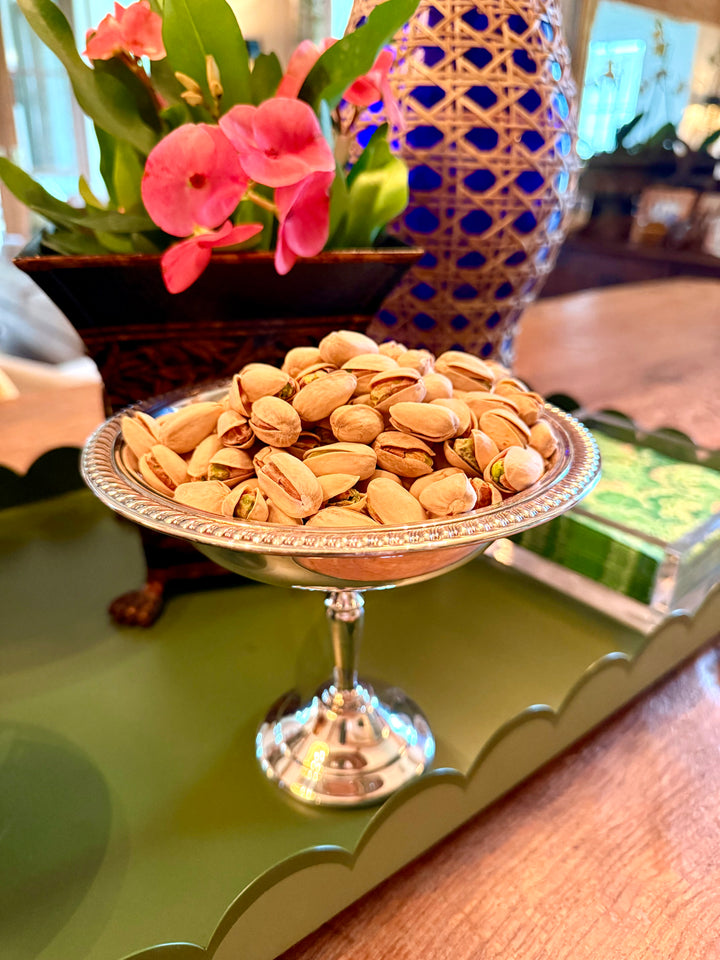 Silver Plate Pedestal Dish