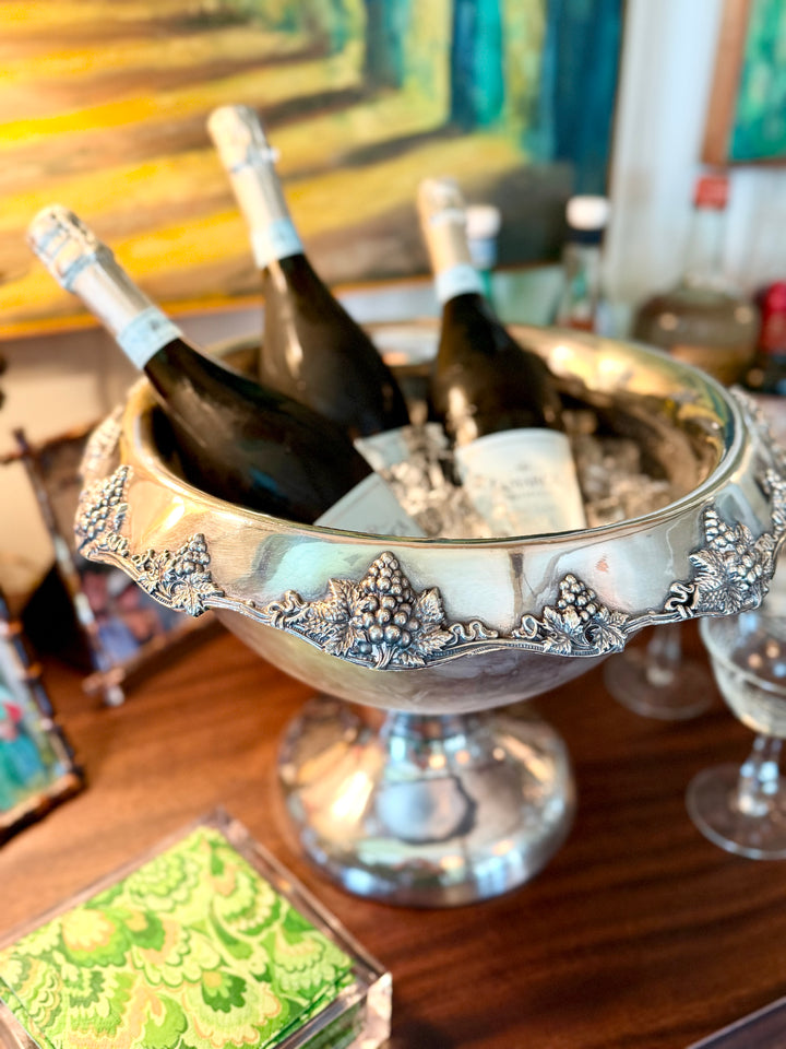Wine/Champagne Chiller w/grape design