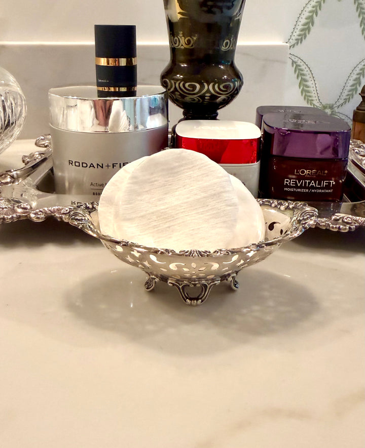 Sterling Silver Fluted Dish
