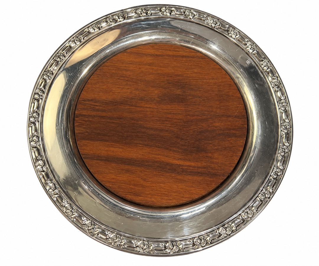 Wine caddy with wooden insert