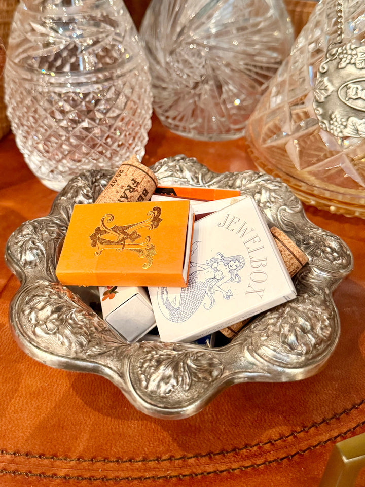 Scalloped Silver Dish