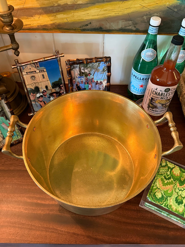 Brass Ice Bucket or planter