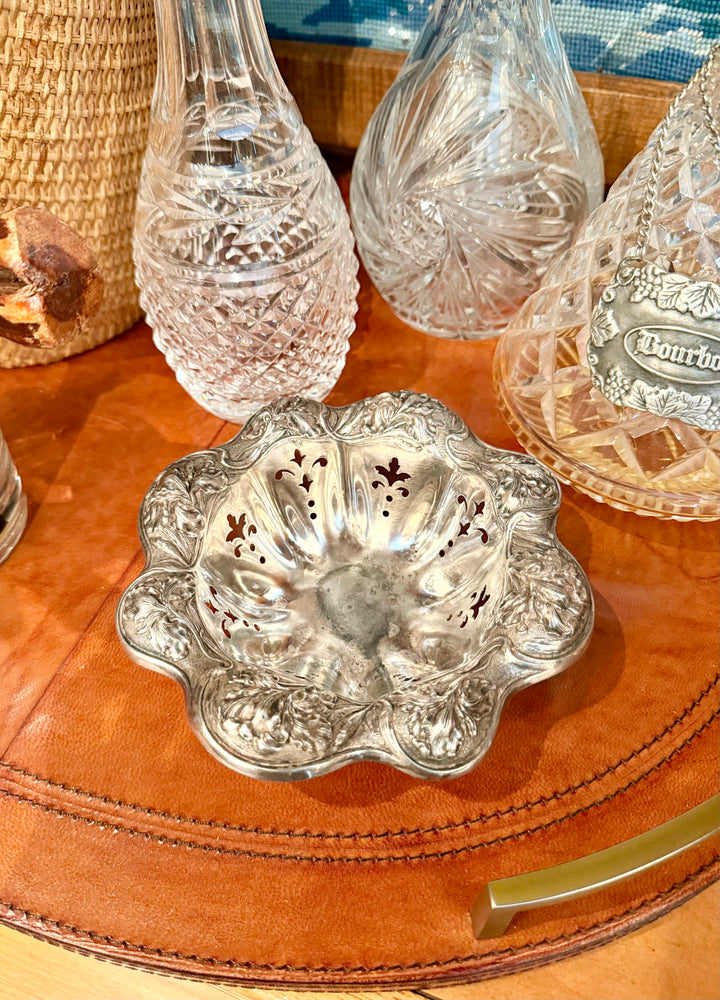 Scalloped Silver Dish