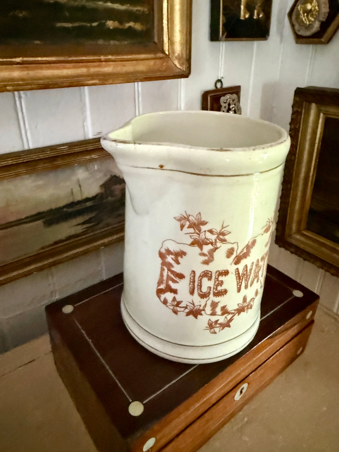Victorian Ice Water Pitcher