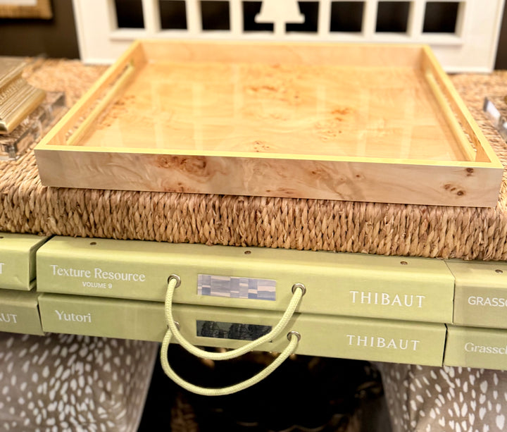 Chic Burl Wood Tray