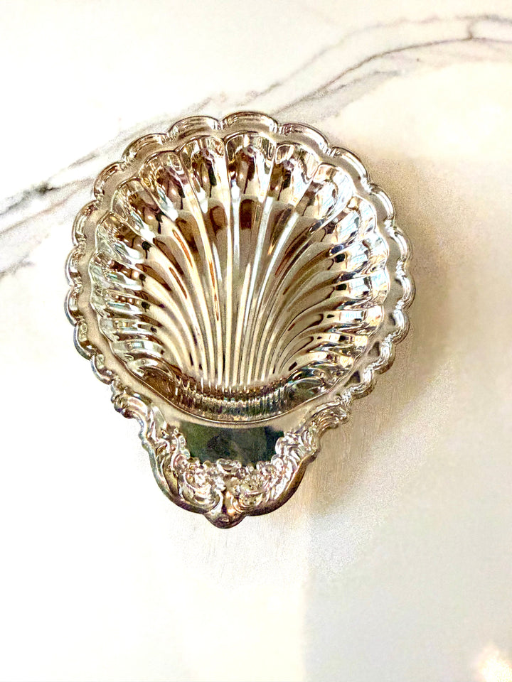 Silver Shell Dish