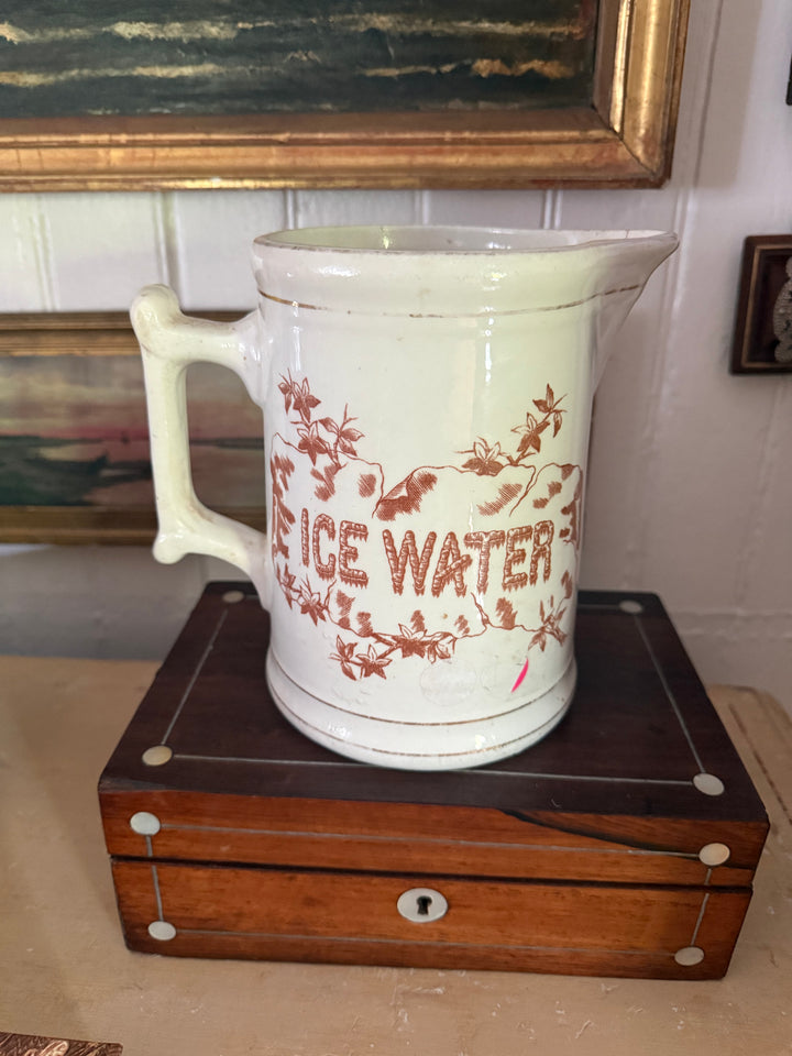 Victorian Ice Water Pitcher