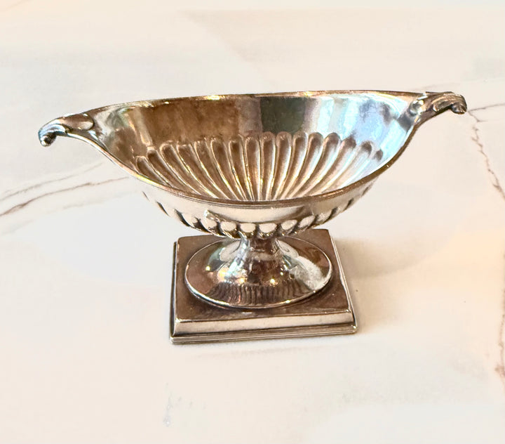 English Pedestal Salt Dish