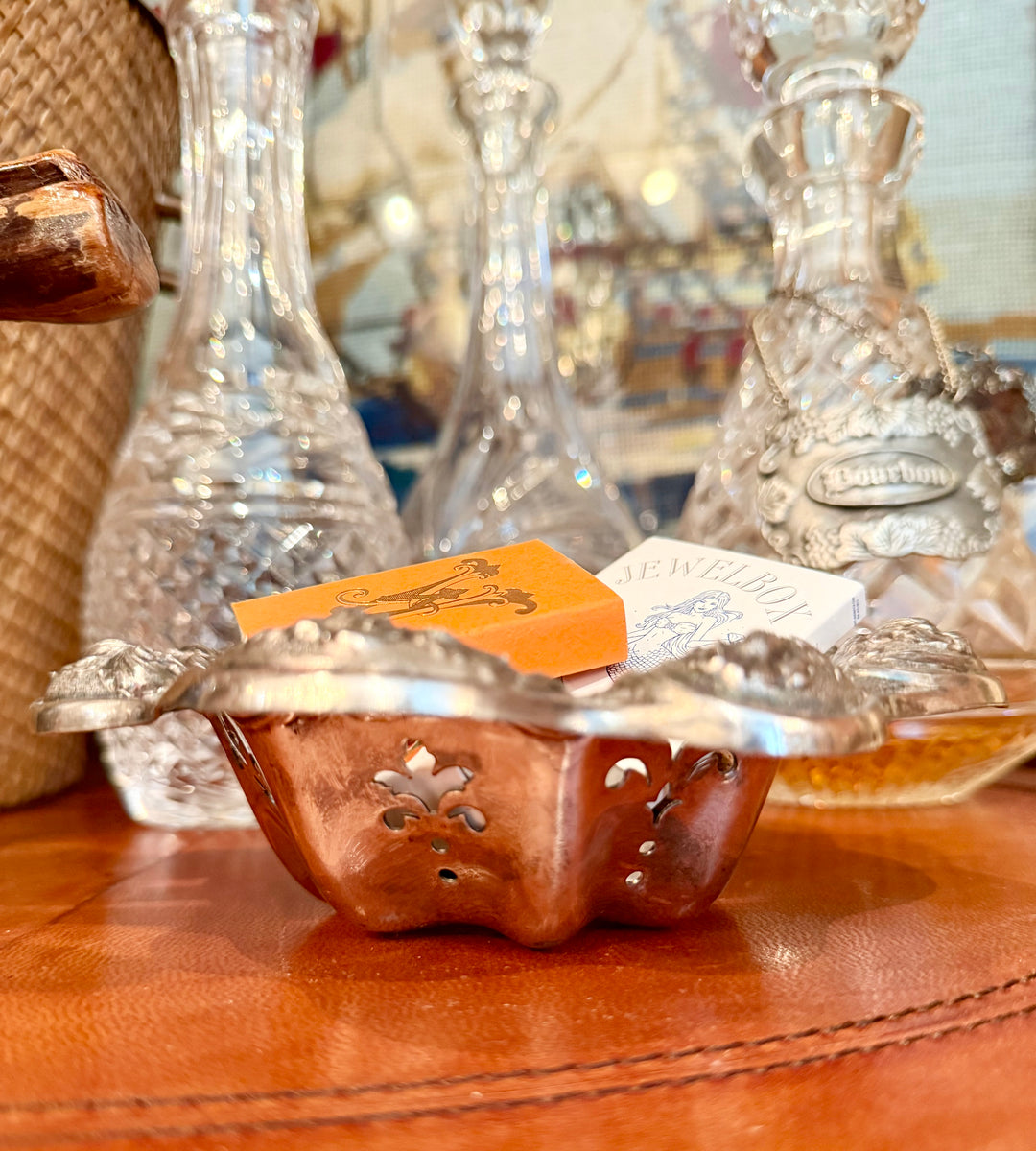 Scalloped Silver Dish