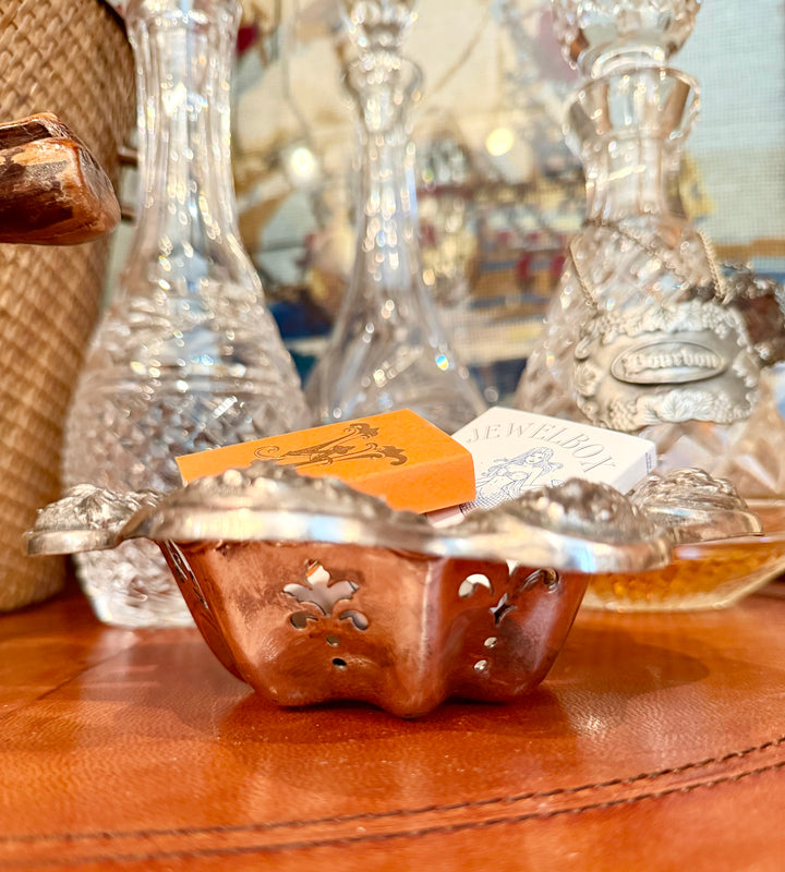 Scalloped Silver Dish