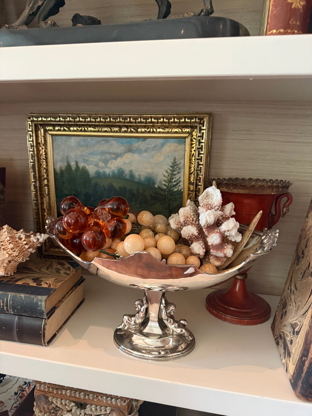 Silver Compote on Pedestal