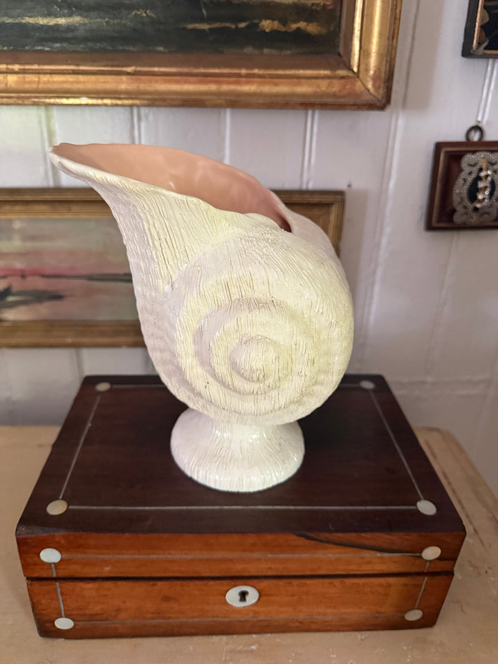 Vintage Shell Vase