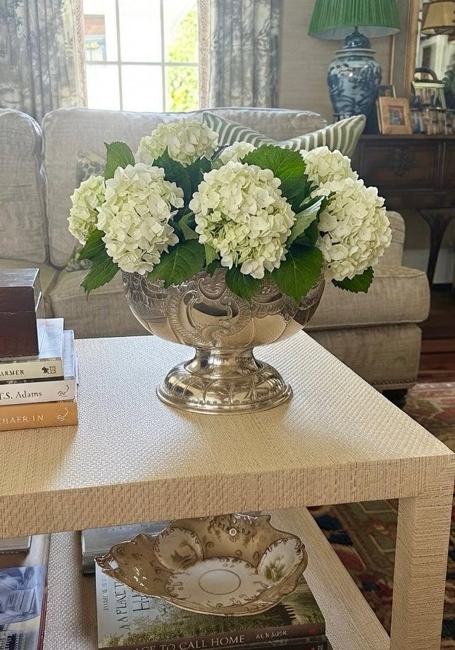 Sheffield Silver Pedestal Bowl
