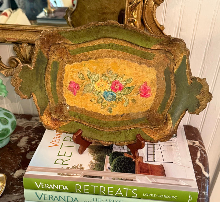 Floral Florentine Tray