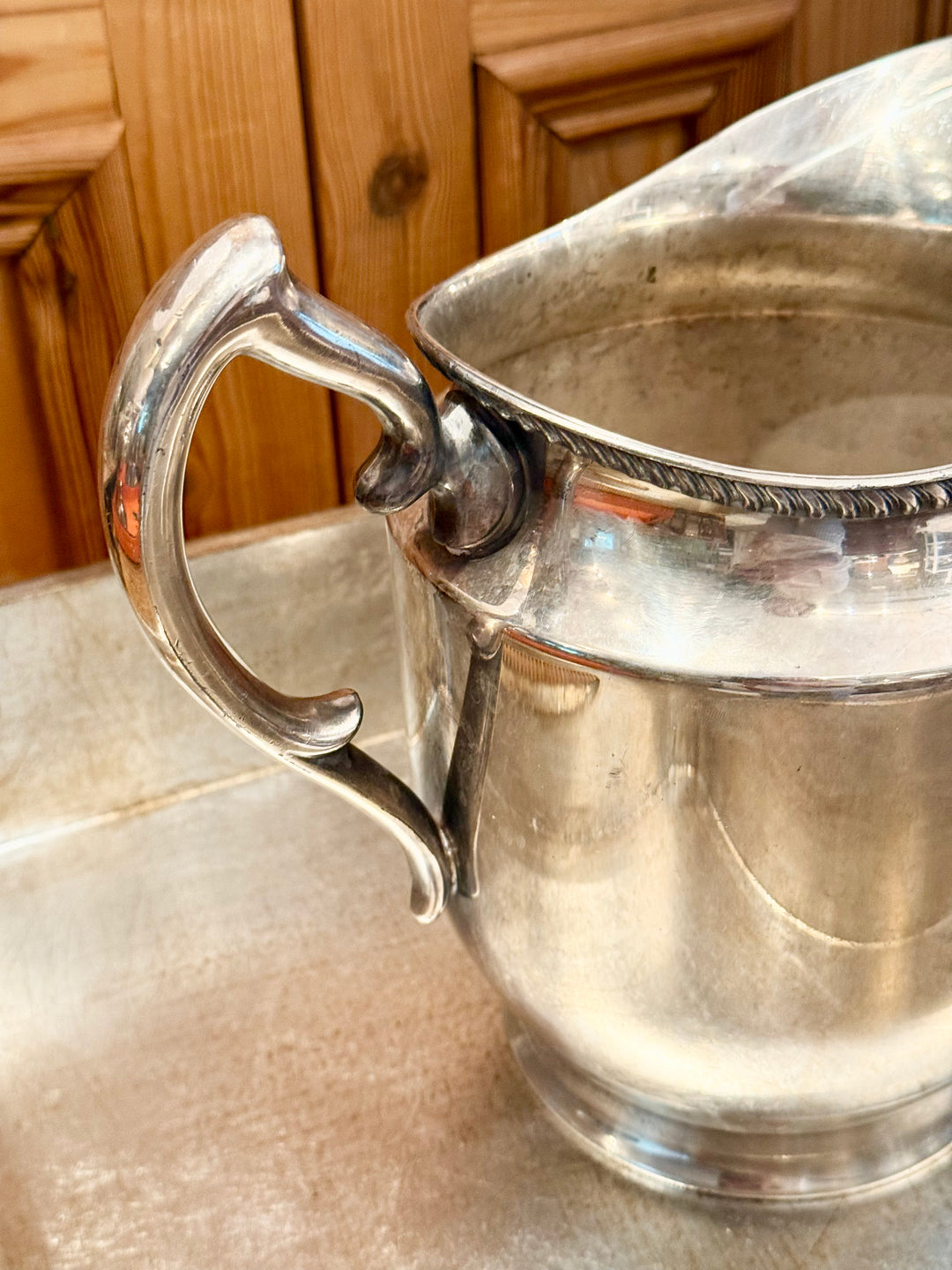 Vintage Silver Plate Pitcher