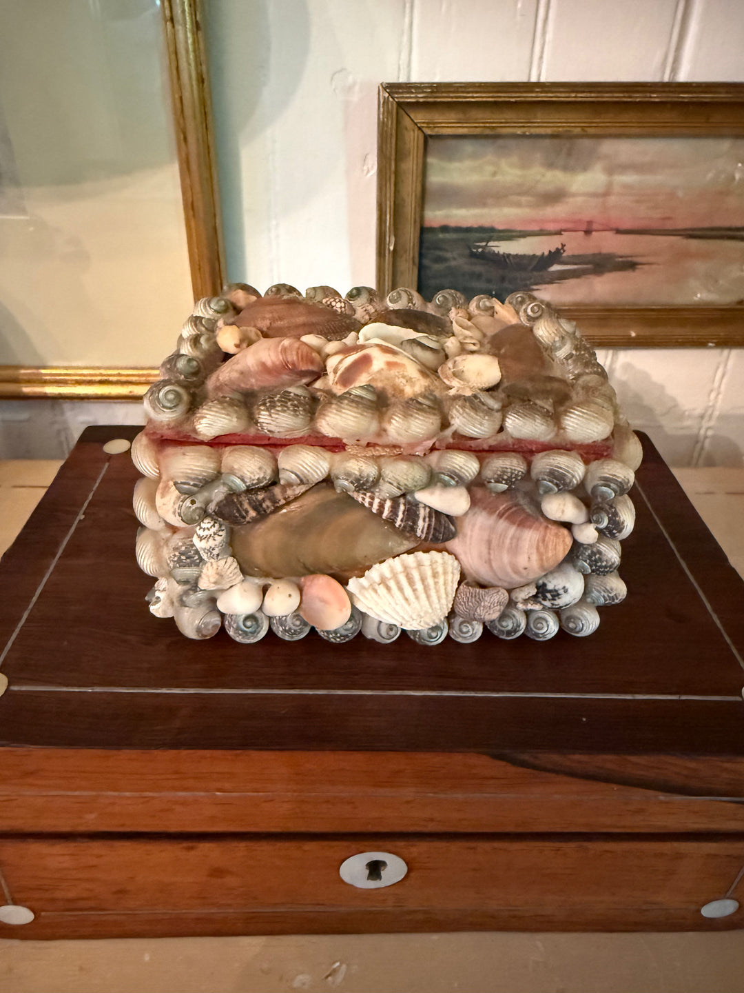 Vintage Shell Box