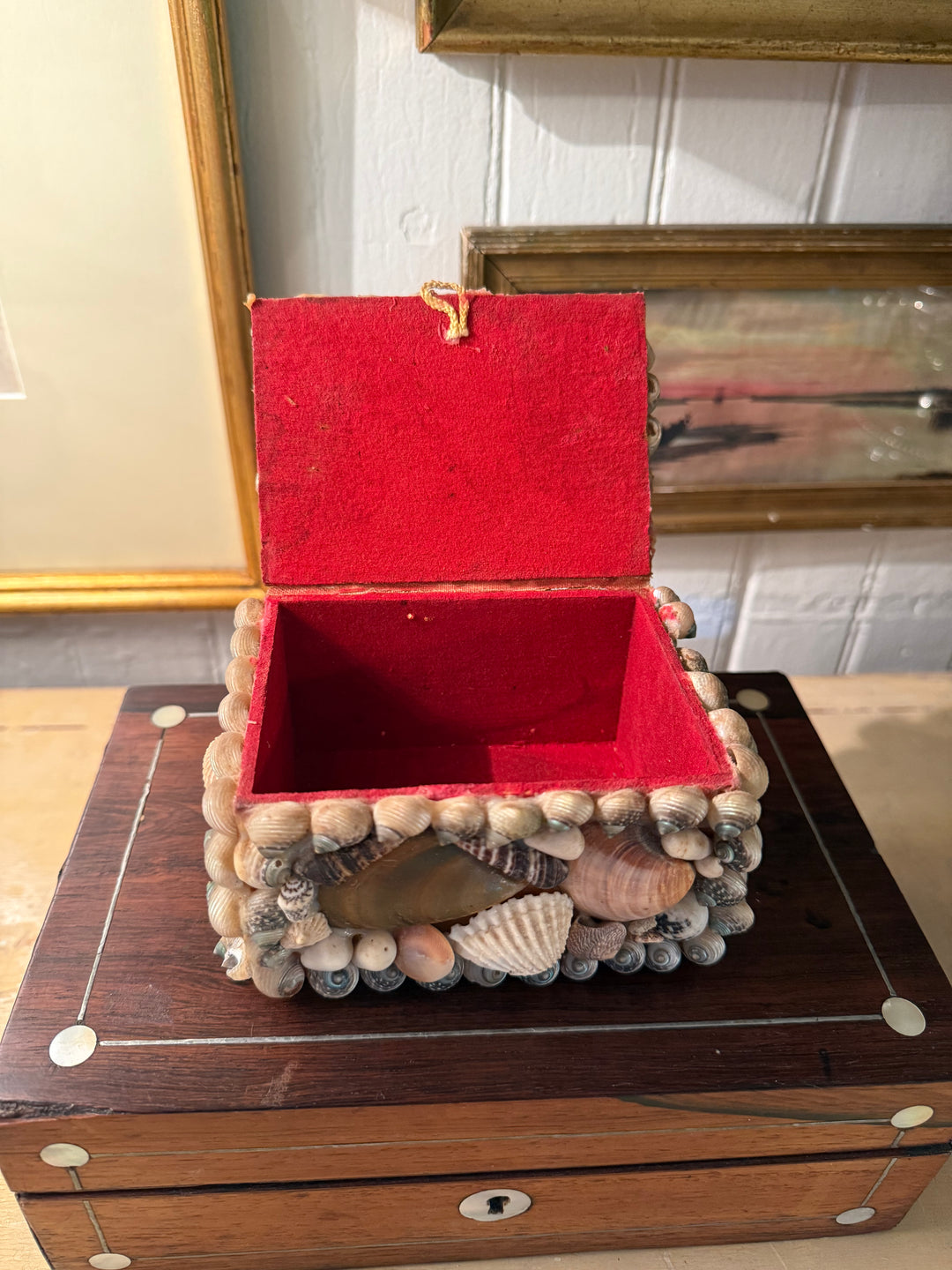 Vintage Shell Box