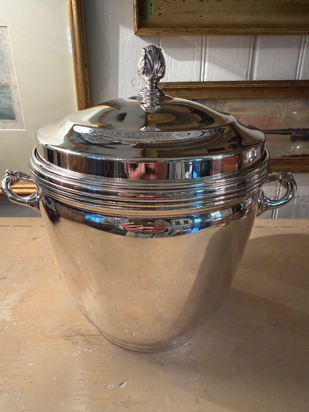 English Vintage Ice Bucket
