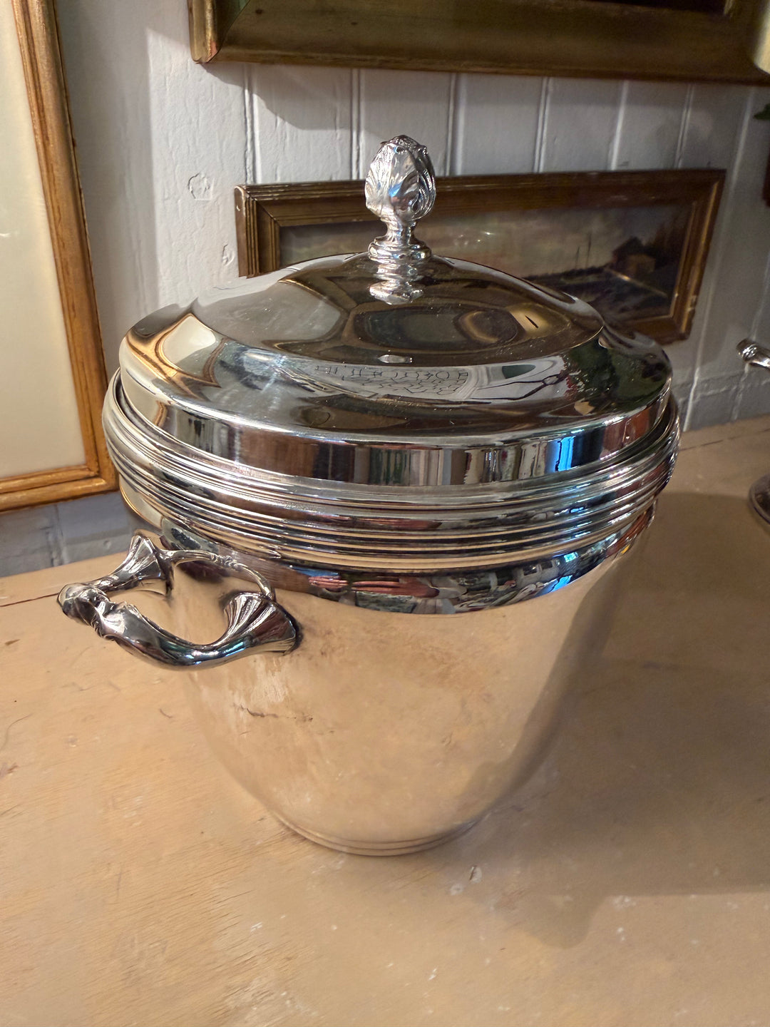 English Vintage Ice Bucket