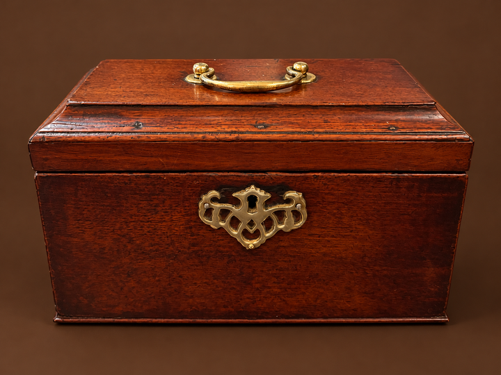 English 19th century Georgian Tea caddy