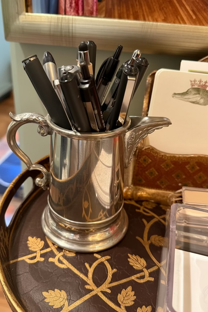 Silver creamer repurposed