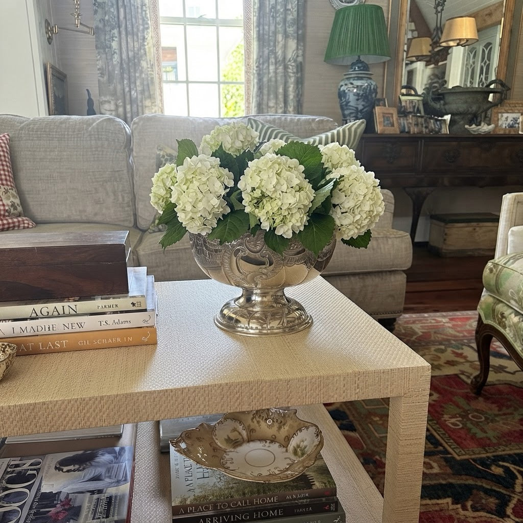 Sheffield Silver Pedestal Bowl
