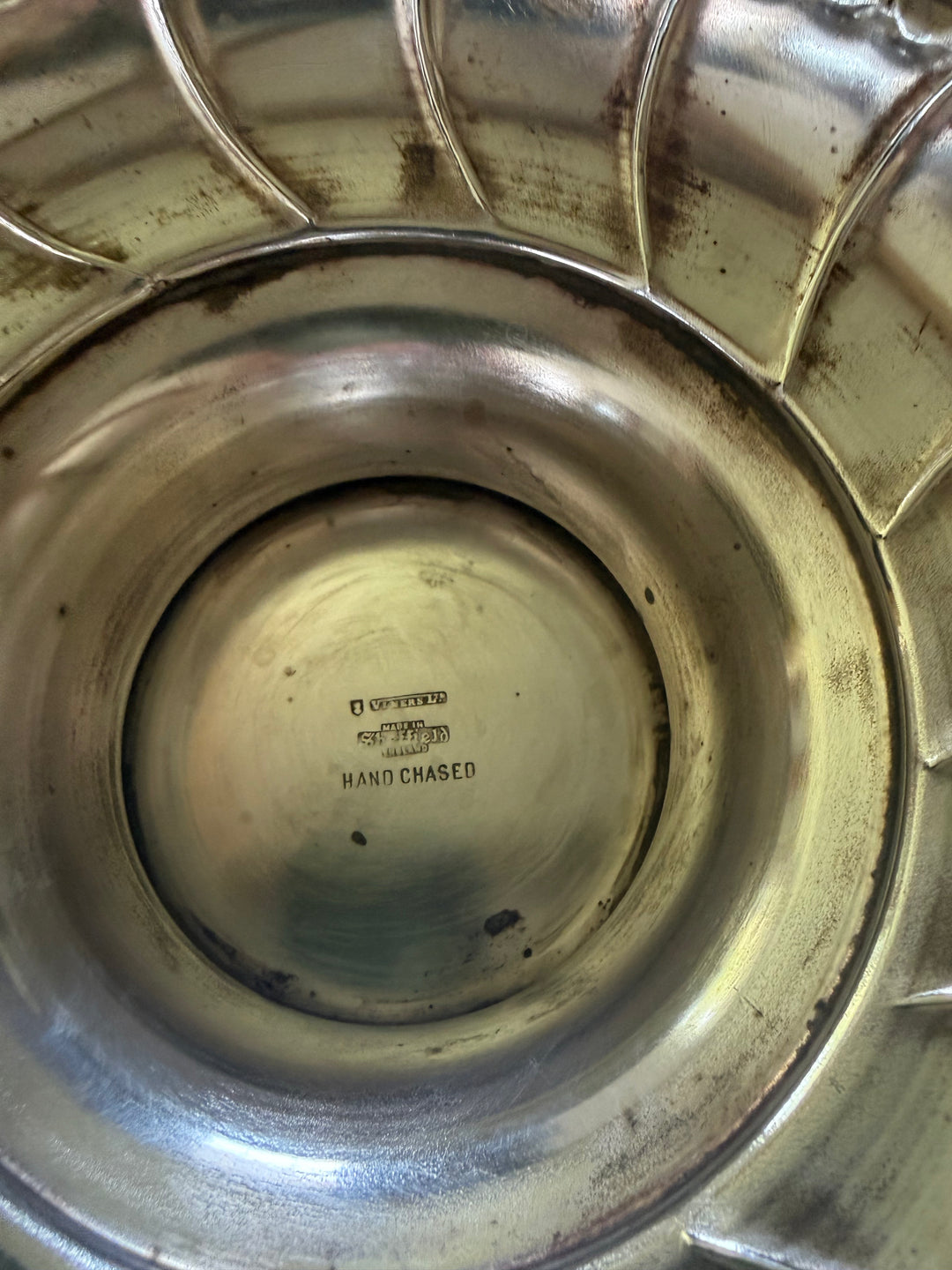 Sheffield Silver Pedestal Bowl