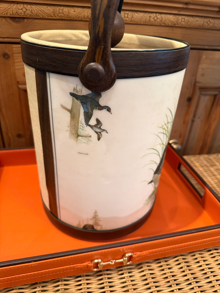 Vintage Ice Bucket w/Duck Motif