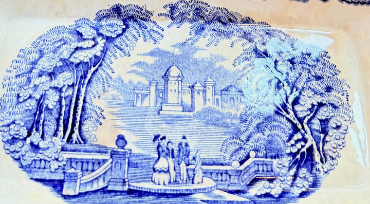 Blue & White Rectangular Dish       “I have one by my kitchen sink to hold soap, sponges, etc!