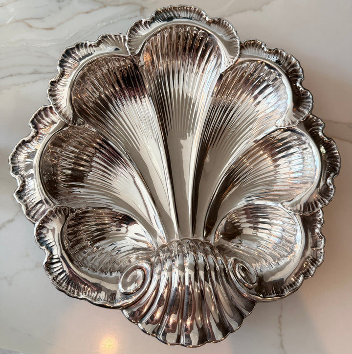 Shell platter, great for display or serving, so pretty!