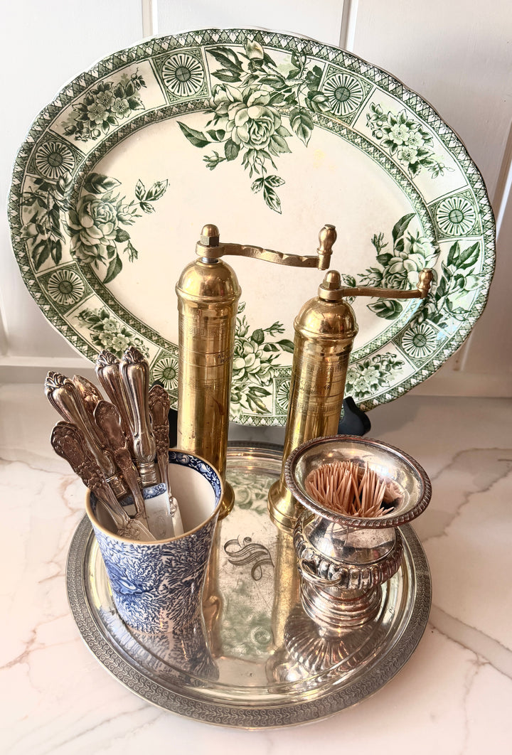 "S” Monogram Tray, great as a catch-all