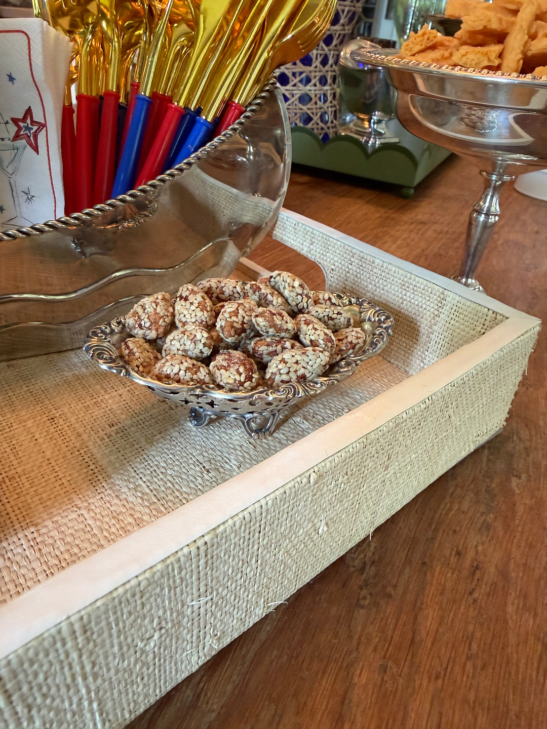Sterling Silver Fluted Dish