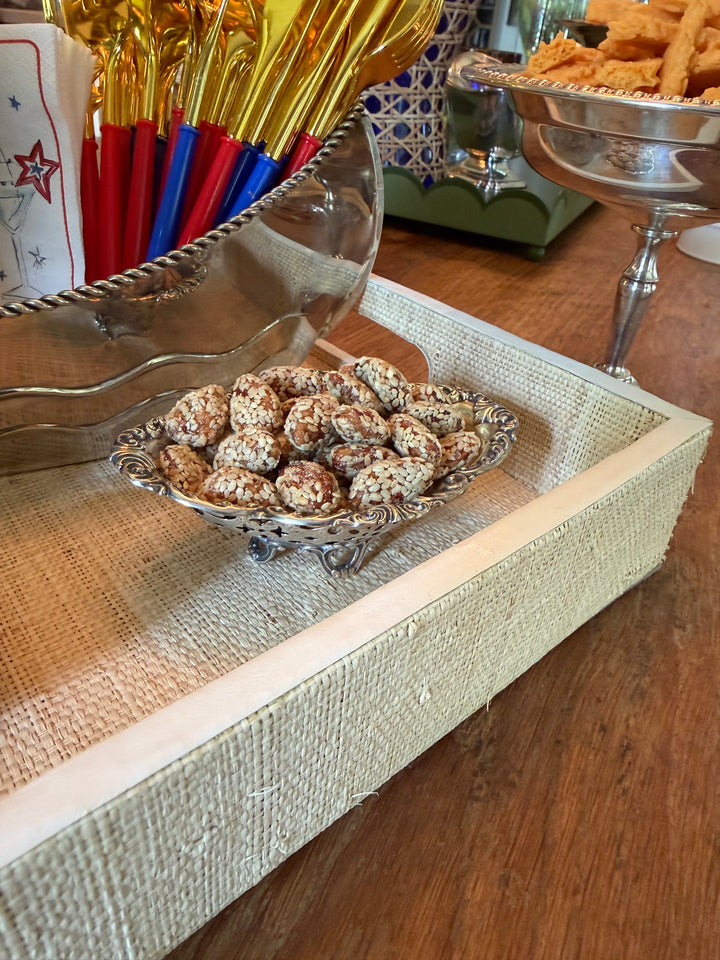 Sterling Silver Fluted Dish