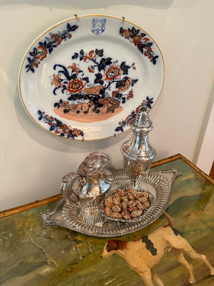 Fluted Petite Silver Tray