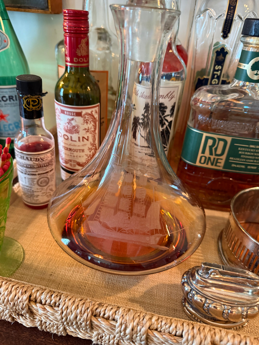 Tall Ship Decanter