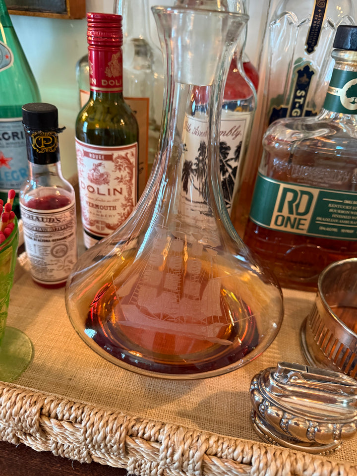 Tall Ship Decanter
