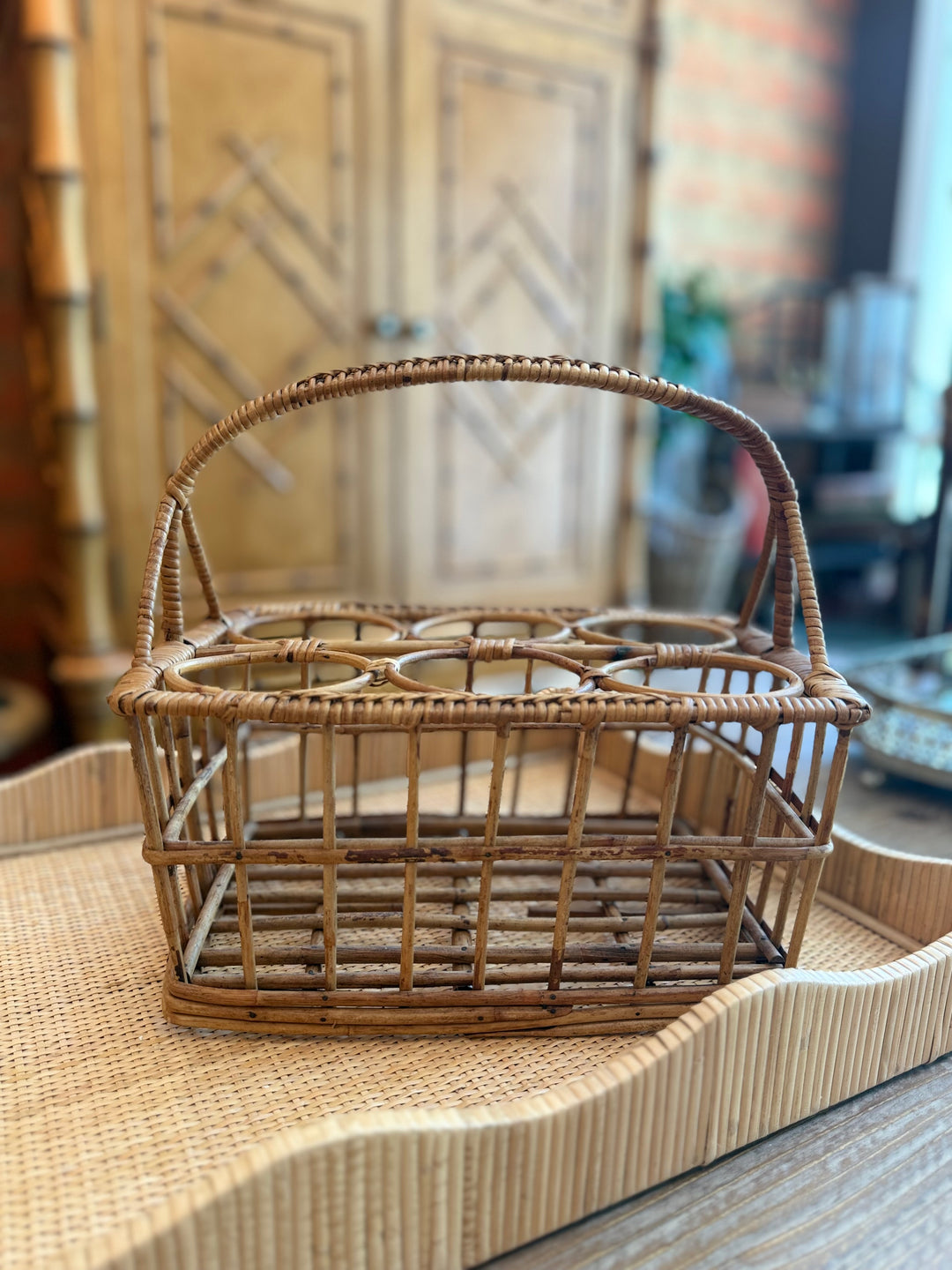Woven Wine Basket