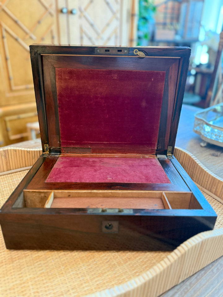 Antique Lap Desk Box