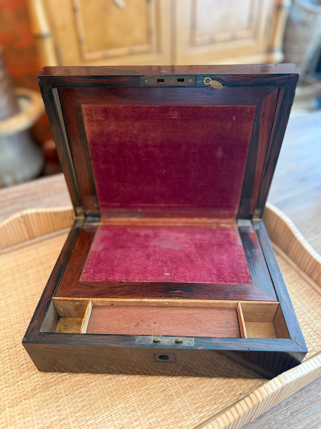 Antique Lap Desk Box