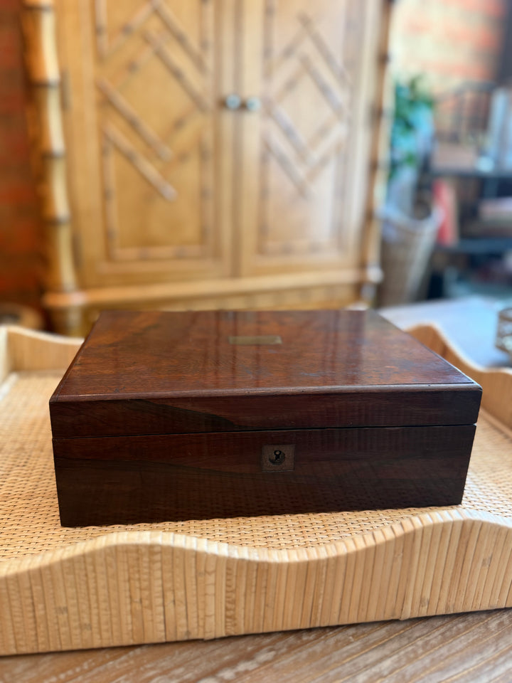 Antique Lap Desk Box