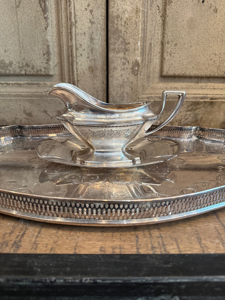 Silver Plate Gravy Boat