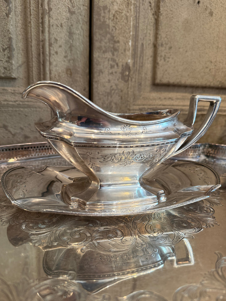 Silver Plate Gravy Boat