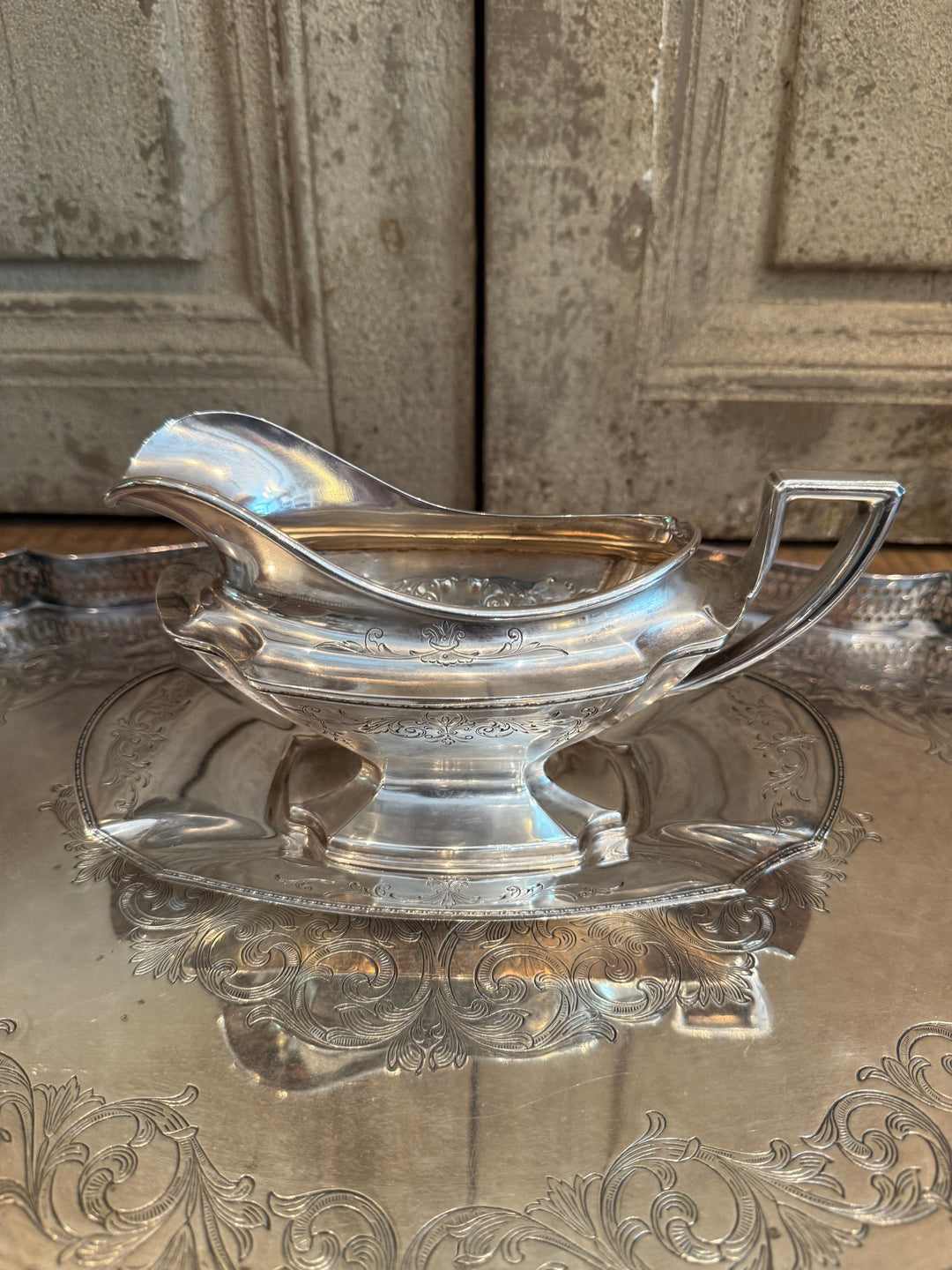 Silver Plate Gravy Boat