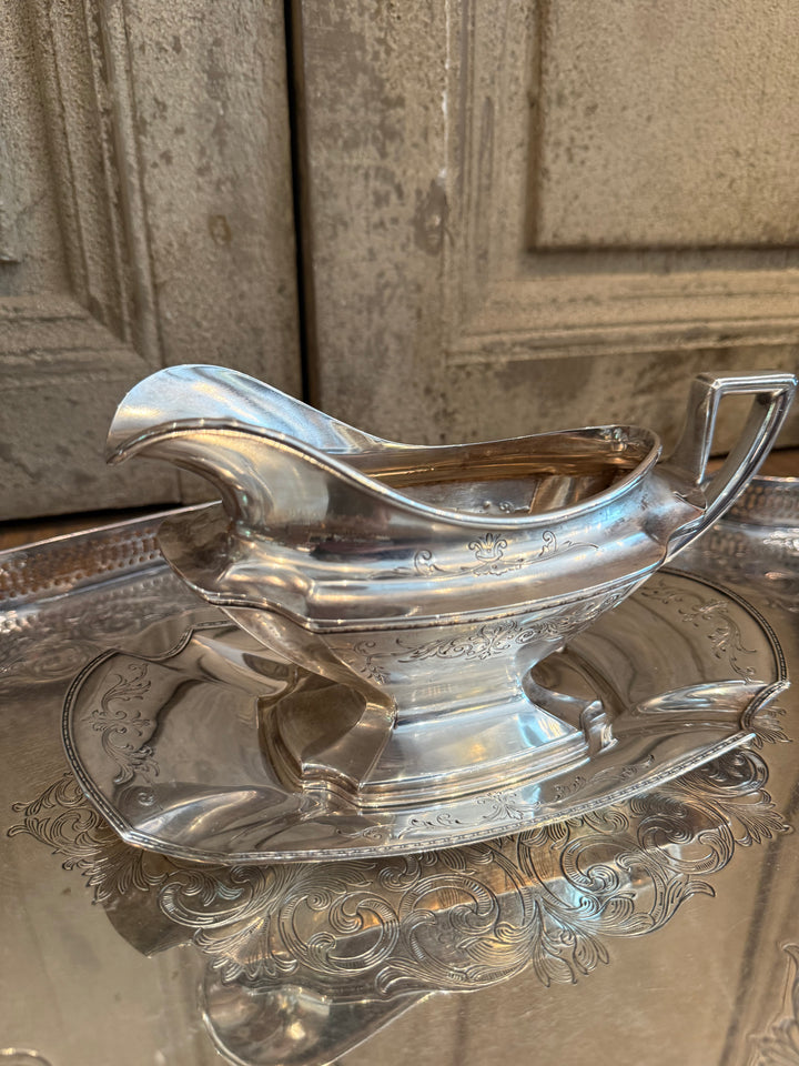Silver Plate Gravy Boat